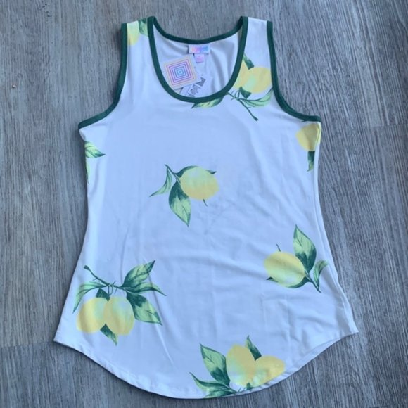 NWT! Lula Roe lemon swing tank top - Picture 1 of 3